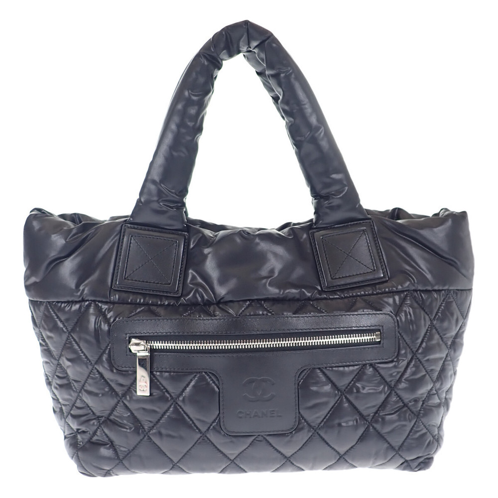 Chanel Coco Cocoon Tote Canvas Handbag A48610 in Good condition - Picture 2 of 12